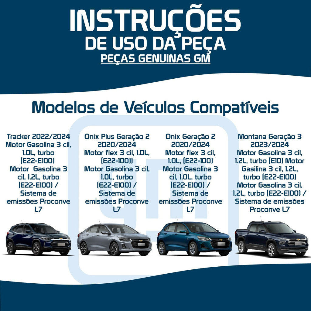Bomba de Vácuo GM Onix Tacker Motor Turbo 2020 a 2025 Original 55503109