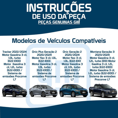Bomba de Vácuo GM Onix Tacker Motor Turbo 2020 a 2025 Original 55503109