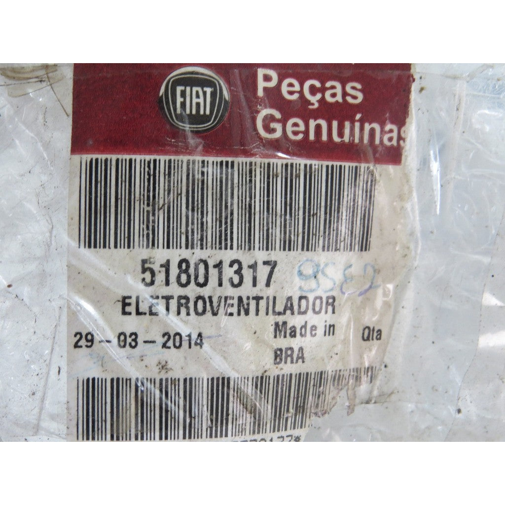 Eletroventilador Palio Siena Strada Original Fiat 51801317