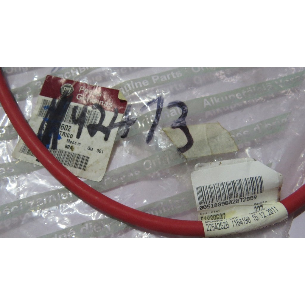 Cabo Bateria Fiat Fiorino Strada Grand Siena Palio Siena Original 51889602