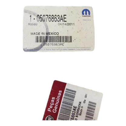 Borracha Porta Dianteira Esquerda Fiat Freemont 2012 a 2016 Original K05076863AE