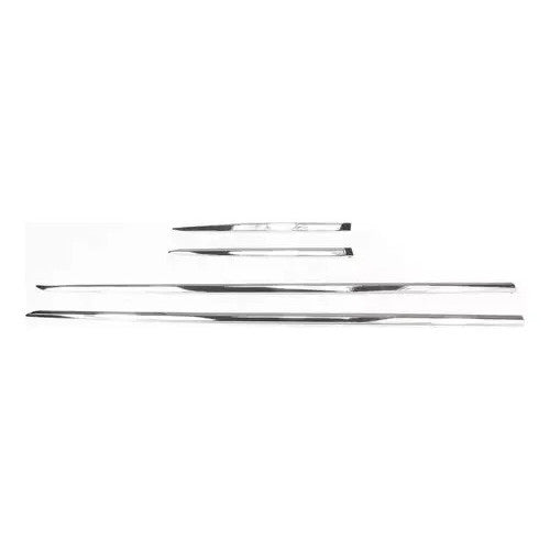 Jogo Friso Lateral Cromado Hatch GM Onix 2020 a 2022 Novo Original 26237856