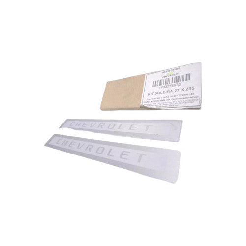 Par Soleira Porta Traseira GM Astra Zafira Meriva Vectra Blazer 93356932