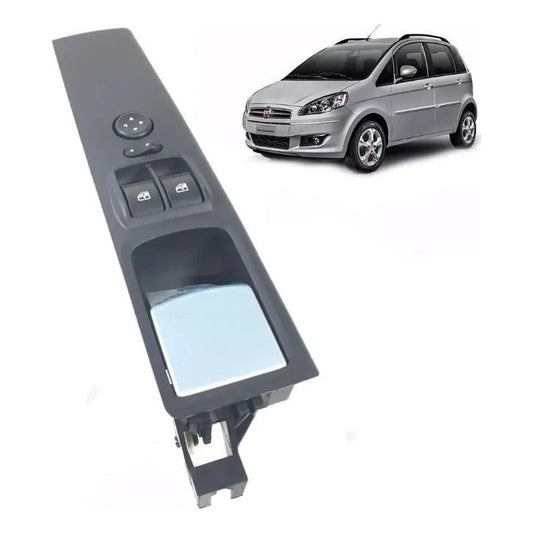 Comando Botão Vidro Elétrico Lado Esquerdo Fiat Idea 2006 a 2010 Novo Original 735390967