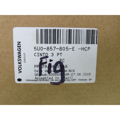 Cinto de Segurança Traseiro Lado Esquerdo Voyage Gol Original Volkswagen 5U0857805E