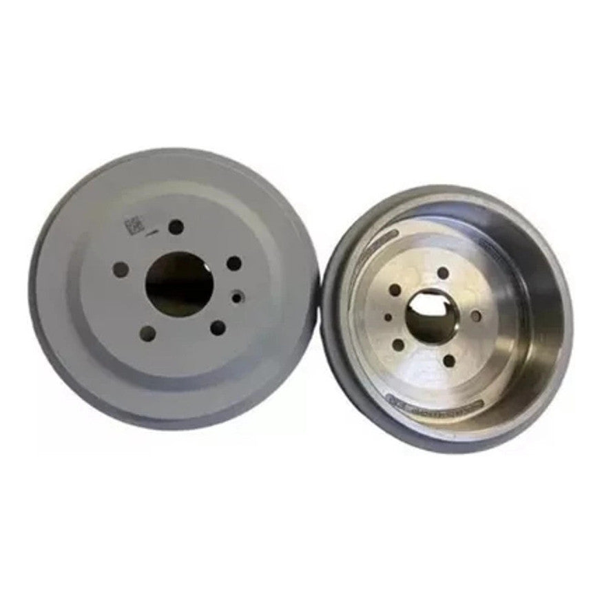 Par Tambor de Freio Traseiro Tracker 2021 a 2024 Original Gm 26376347