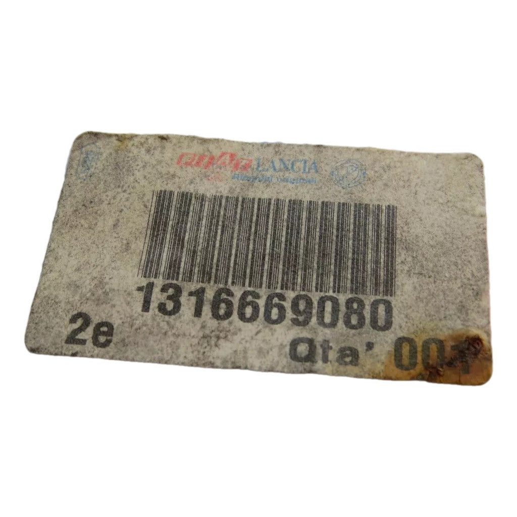 Borracha Moldura Parachoque Dianteiro Fiat Ducato 98/05 Original 1316669080