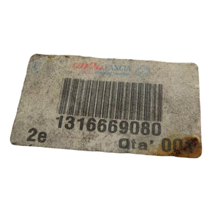 Borracha Moldura Parachoque Dianteiro Fiat Ducato 98/05 Original 1316669080