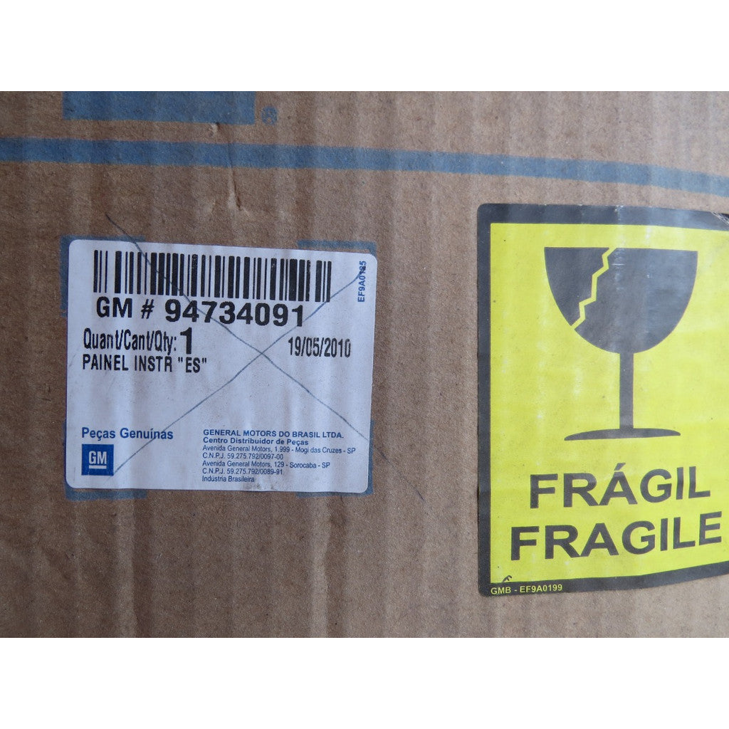 Painel de Instrumentos Meriva Ss Novo Original Gm 94734091