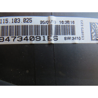 Painel de Instrumentos Meriva Ss Novo Original Gm 94734091