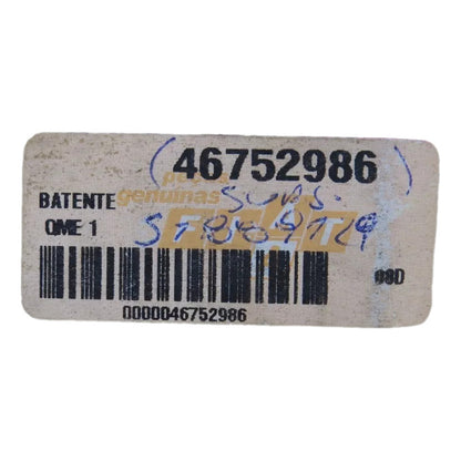 Batente Reforço Banco Traseiro Lado Direito Fiat Palio Weekend 96/20 Original 46752986