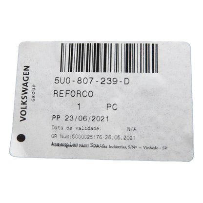 Espuma Reforço Parachoque Lado Esquerdo Saveiro Gol Original Volkswagen 5U0807239D