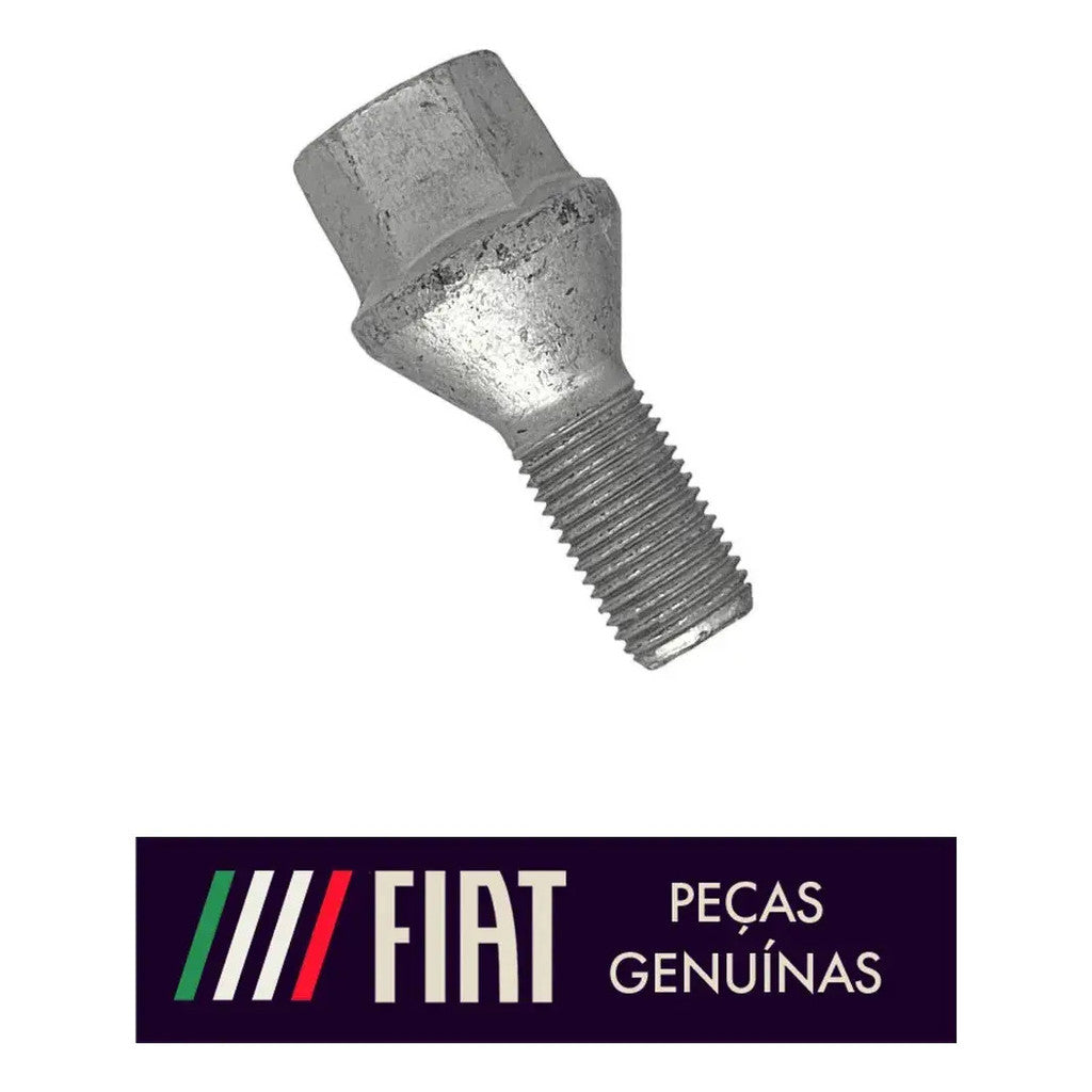 Kit 5 Parafuso Roda Toro Renegade Original Fiat 52156638