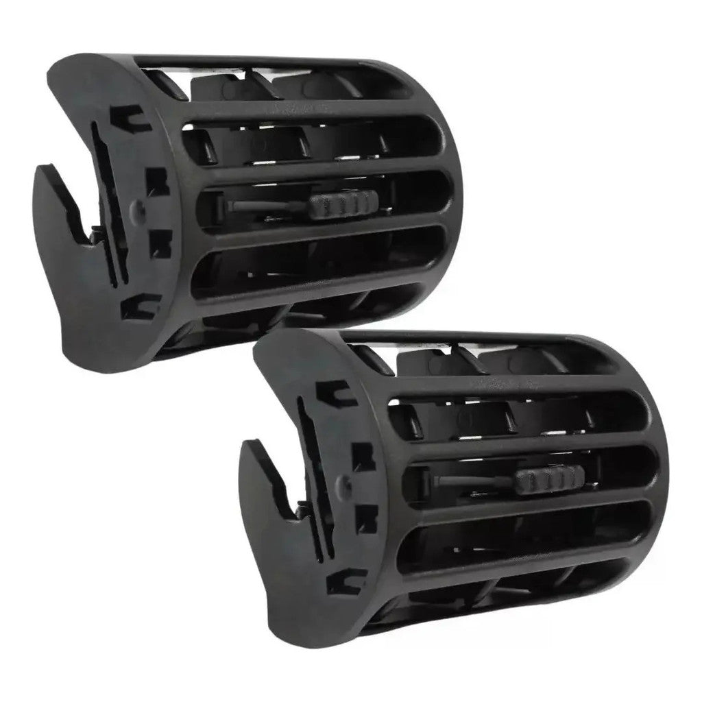 Jogo Difusores de Ar Preto Renault Clio 2001 a 2016 KDFA01