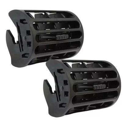 Jogo Difusores de Ar Preto Renault Clio 2001 a 2016 KDFA01