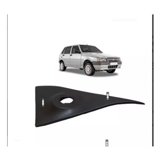 Moldura Interna Retrovisor Direito Fiat Uno 85/04 Original 122267680