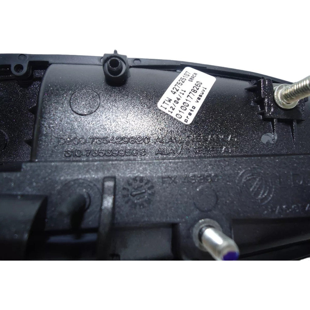 Maçaneta Porta Traseira Direita Linea 2009 a 2016 Original Fiat 100177826