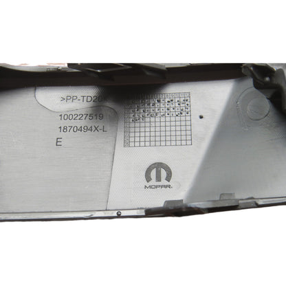 Moldura Farol de Milha Esquerdo Mobi 2017 a 2021 Original Fiat 100235816