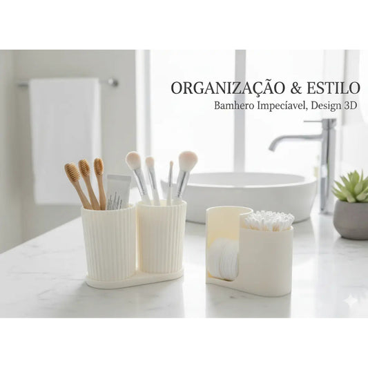 Organizadores Banheiro Impressao 3d Minimalista IMPRESSAO3DABS