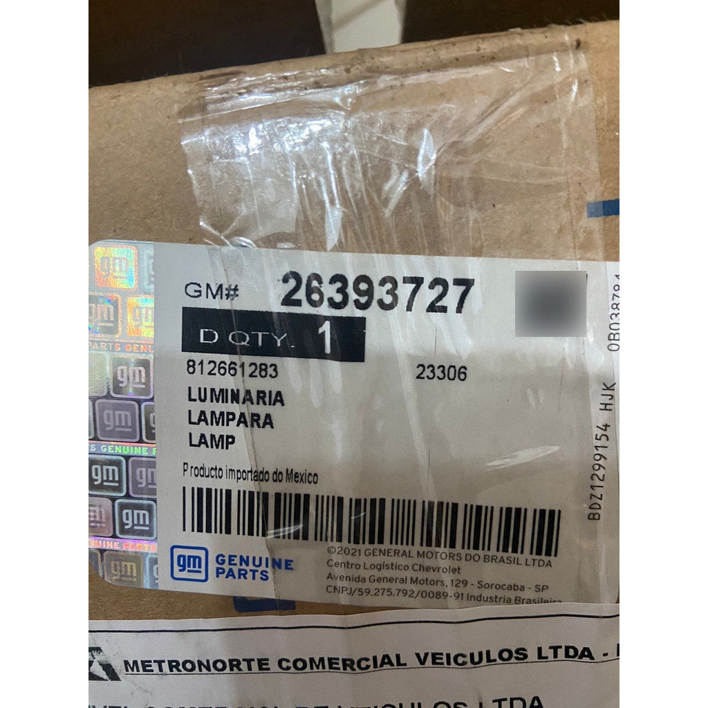 Lanterna Traseira Esquerda GM Onix 2020 a 2023 Original com Detalhe 26393727