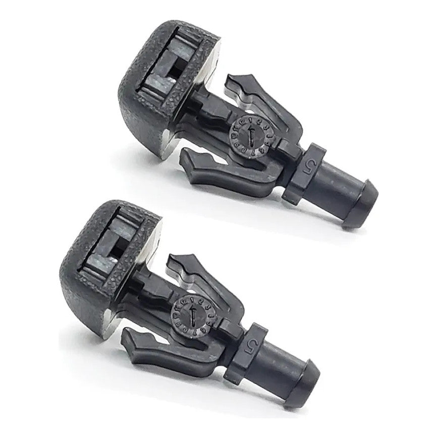 Par Brucuto Esguicho Água Para-brisa GM Spin Onix Montana 15173510