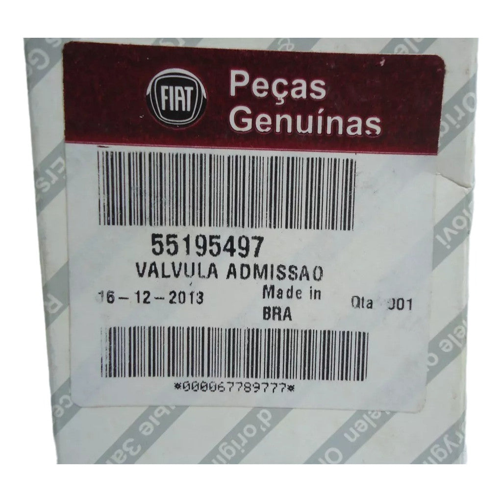 Válvula de Admissão Fiat Punto Doblo Palio Siena Strada Original 55195497