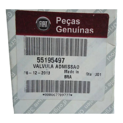 Válvula de Admissão Fiat Punto Doblo Palio Siena Strada Original 55195497