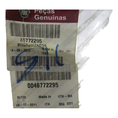 Anel Sincronizador Fiat Grand Siena Palio Uno Doblo 500 Original 46772295