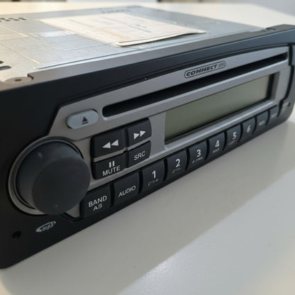 Rádio com Cd e Mp3 Original Fiat Doblo Fiorino Strada Siena Original 100181761