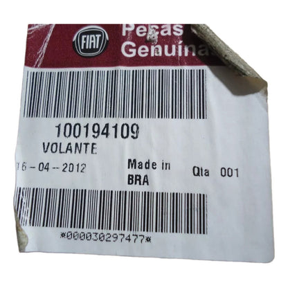 Volante Direção Fiat Uno Furgoneta 2011 a 2016 Uno 2011 a 2014 Original 100194109