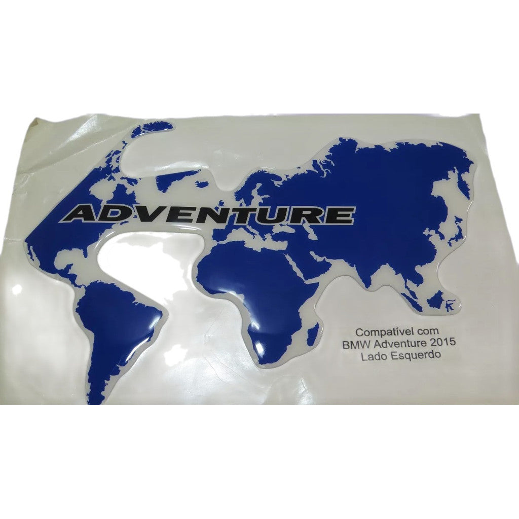 Par Adesivo Adventure Protetor Lateral Tanque Bmw Original PLBM0023R090