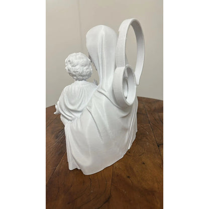 Busto Nossa Senhora dos Navegantes com Menino Jesus Branco