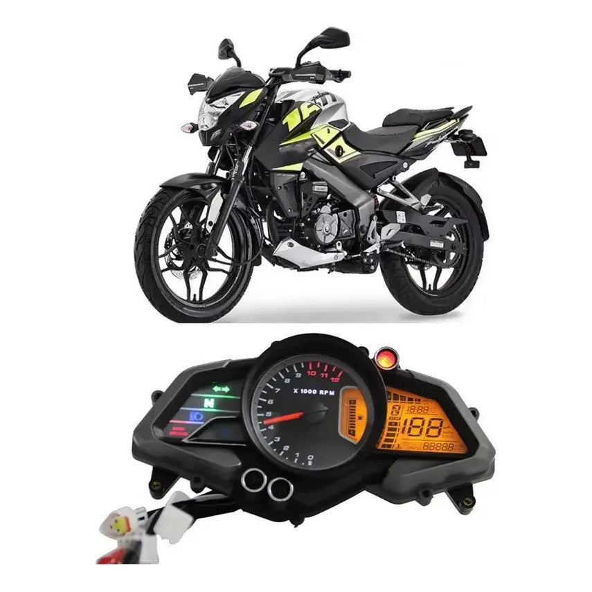 Painel Para Velocímetro Digital Bajaj Pulsar Ns200 Ns 160 Novo Original.