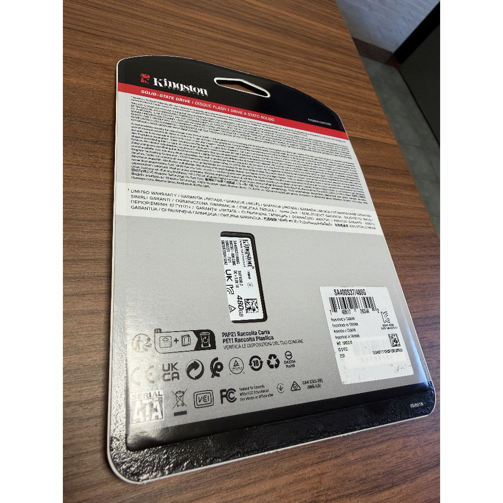 SSD Kingston A400 480GB Turbo: Acelere Seu PC em Segundos!