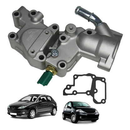 Carcaca da Valv Termostatica Peugeot 206 Motor 1.4 8v 2008