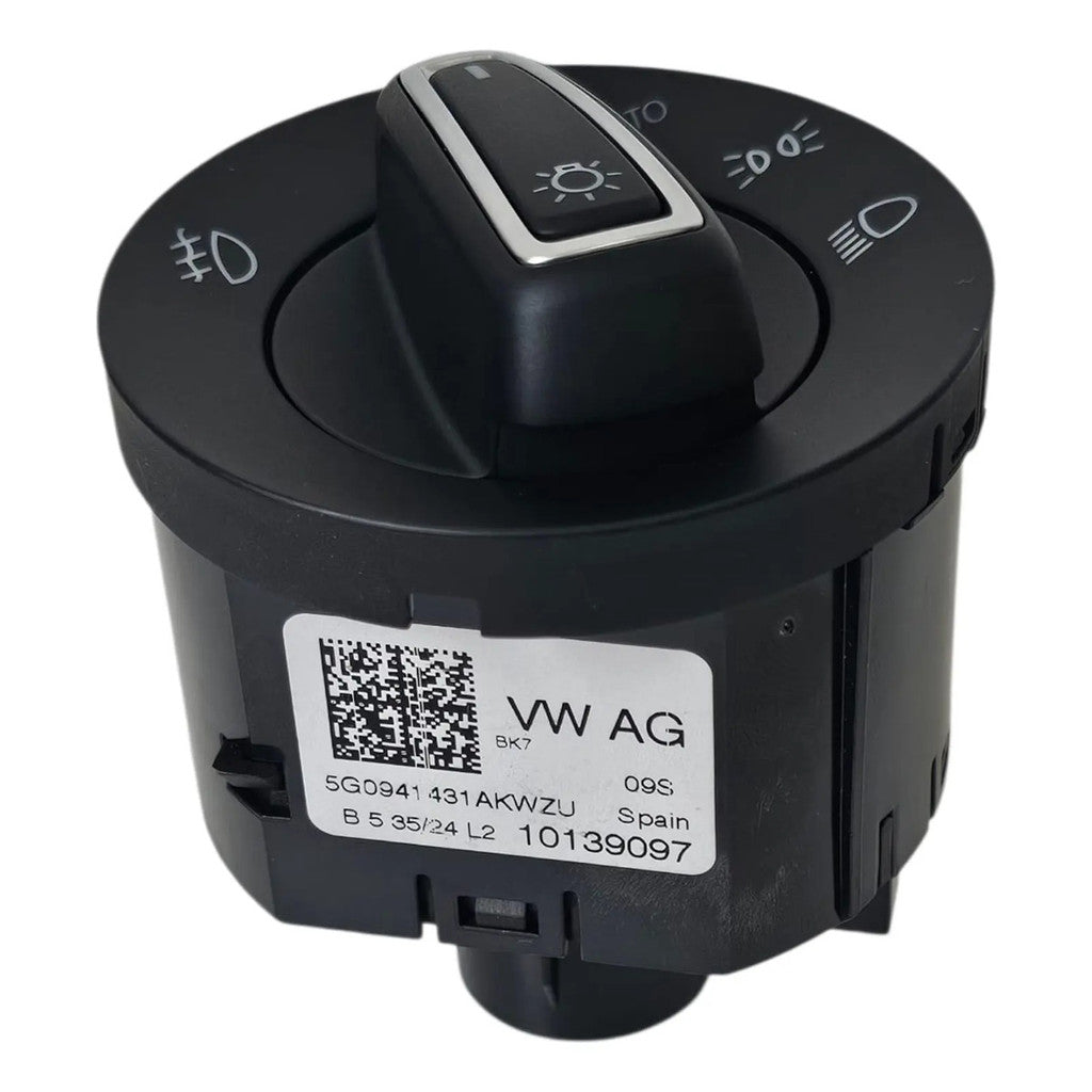 Chave de Luz Farol VW Nivus Virtus Polo T-cross 5g0941431akwzu
