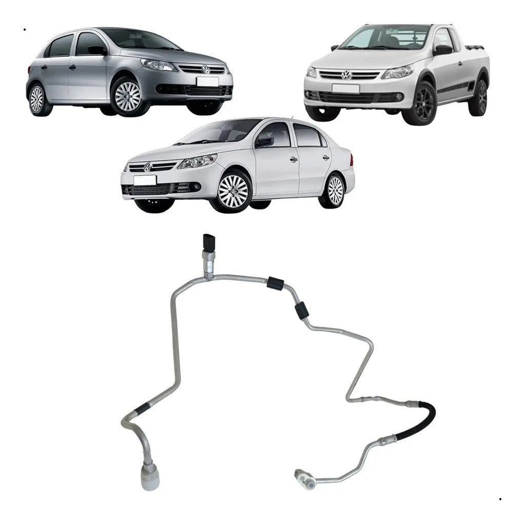 Tubo Ar Condicionado G5 VW Gol Voyage Saveiro 09/2018 5u1820741