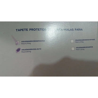 Tapete Porta Malas G5 G6 – Volkswagen Gol