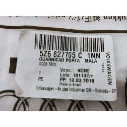 Borracha Porta Malas VW Fox Crossfox 2004 a 2022 Original 5z6827705c