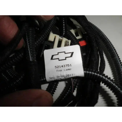 Chicote Farol de Milha Auxiliar GM Onix Prisma 2013 a 2016 Original