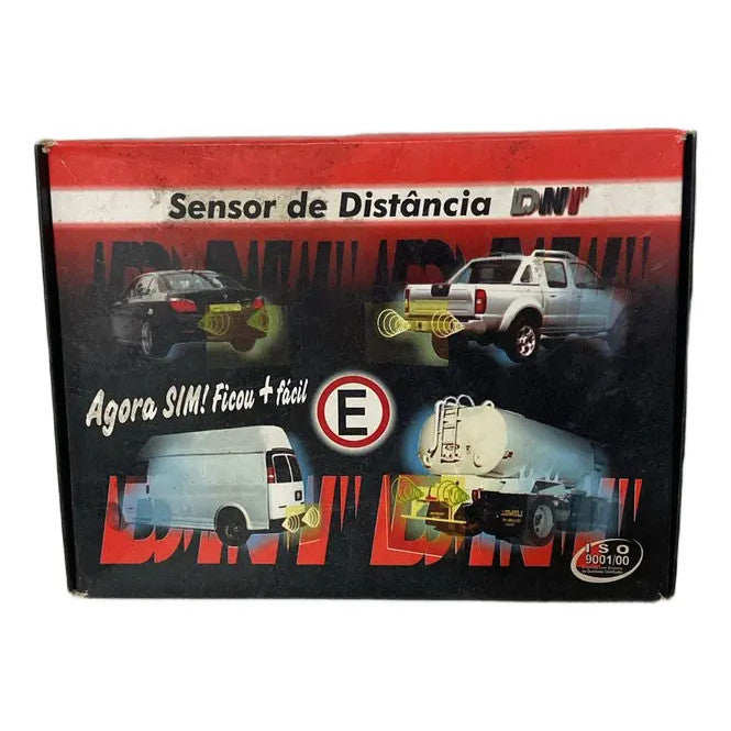 Sensor De Estacionamento Sinal Sonoro Bivolt 1m  Sem Visor