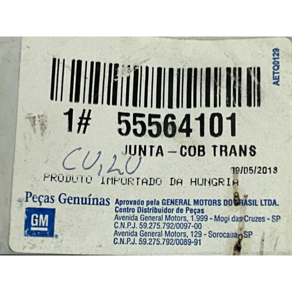 Junta Tampa Traseira Câmbio Gm Vectra 2004 2009 F17 55564101