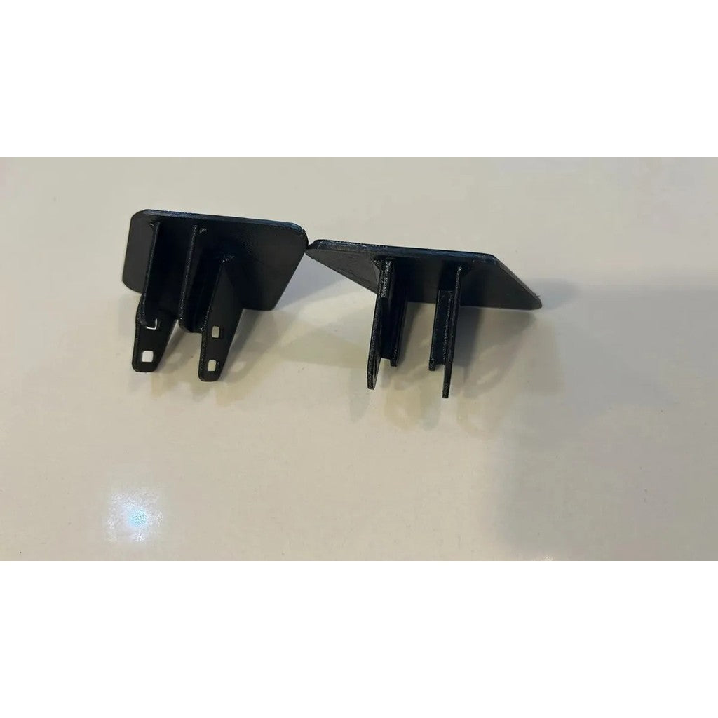 Par Tampa Esguicho Lavador Farol BMW Série 3 E90 E91 2006 a 2011 Textura Fibra de Carbono Para-choque PETG