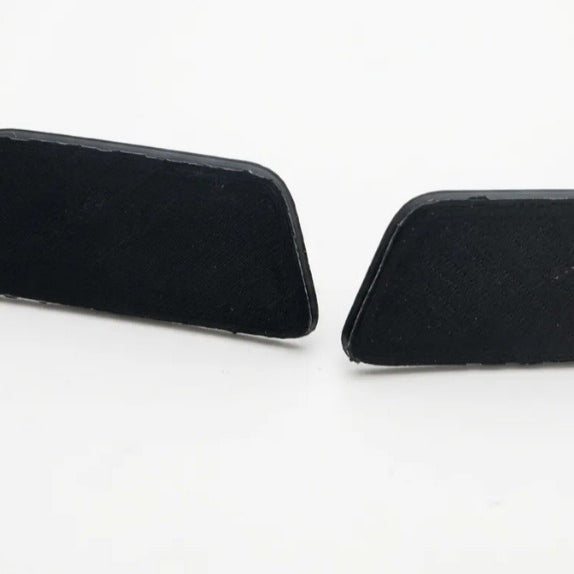 Par Tampa Esguicho Lavador Farol Subaru Forester 2009 a 2013 Acabamento Para-choque Dianteiro ABS Preto